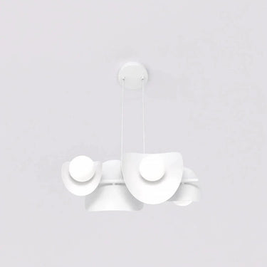 ELEMENTS 4-lichts hanglamp - Wit frame