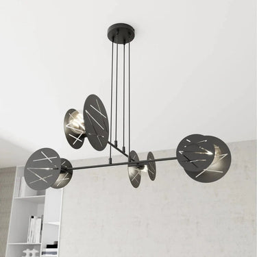 XOTIC 4-lichts hanglamp - Zwart frame