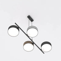 Emibig DRUMZ 4-lichts hanglamp - Mix stoffen kappen - Mooier Thuis