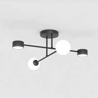 Emibig HOLON 4-lichts plafondlamp - Zwart frame - Mooier Thuis