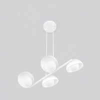 Emibig BOOM 4-lichts hanglamp - Wit frame - Mooier Thuis