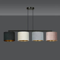Emibig HILDE 4-lichts balkhanglamp - Mix fluweel - Mooier Thuis