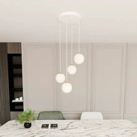 ROYAL 4-lichts hanglamp – Wit - afbeelding 2