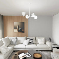 HERMES 4-lichts hanglamp - Wit glas - Wit frame - afbeelding 2