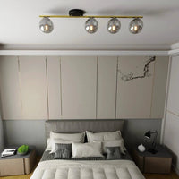 MONZA 4-lichts plafondlamp - Smoked glas - afbeelding 2