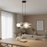 MODEL 4-lichts hanglamp – Wit/zwart hanglamp met lampenkap - bestellen bij Mooier Thuis