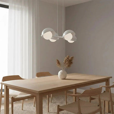 BOOM 4-lichts hanglamp - Wit frame