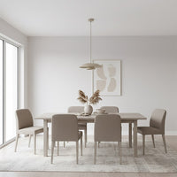 Babel hanglamp 4-lichts mokka