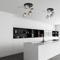 DOLCE 4-lichts plafondlamp - Smoked glas - afbeelding 2