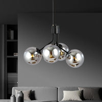 NOVA 4-lichts hanglamp - Smoked glas - afbeelding 2