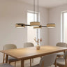 DRUMZ 4-lichts hanglamp - Rotan kappen hanglamp met lampenkap - afbeelding 5