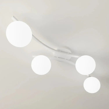 OPUS 4-lichts plafondlamp – Wit