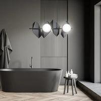 DRIFTON 4-lichts hanglamp – zwart hanglamp met lampenkap - afbeelding 7