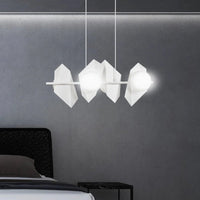 DRIFTON 4-lichts hanglamp – Wit hanglamp met lampenkap - afbeelding 7