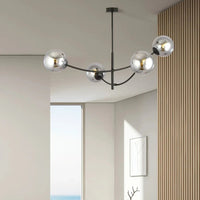 Emibig HUNTER 4-lichts hanglamp - Smoked glas