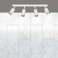 HIRO 4-lichts plafondlamp - Wit chroom plafondspots & spotbalken - afbeelding 7