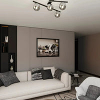 Emibig SMART 4-lichts plafondlamp - Smoked glas - Mooier Thuis
