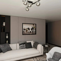 SMART 4-lichts plafondlamp - Smoked glas - afbeelding 2