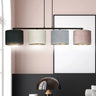 HILDE 4-lichts balkhanglamp - Mix fluweel hanglamp met lampenkap - afbeelding 9