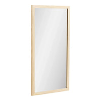House of Nordic Scottsdale Wandspiegel met houten lijst - naturel 45×75 cm - Mooier Thuis