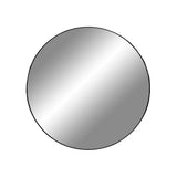 Jersey Ronde wandspiegel met stalen lijst - zwart Ø60 cm ronde spiegel - staal - Mooier Thuis