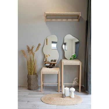 Palermo Wandspiegel mit organischer Form – 40 × 60 cm