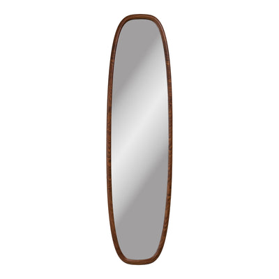 Luxon Passpiegel Ovaal Houtlook 40x150 cm