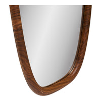 Luxon Passpiegel Ovaal Houtlook 40x150 cm