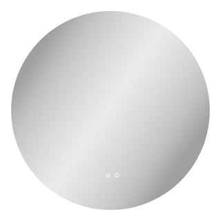 Kiama LED Spiegel Rond met Anti-Condens Ø80 cm badkamerspiegel - zilver - Mooier Thuis