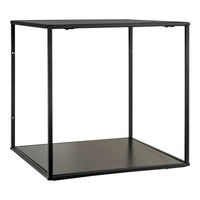 House of Nordic Vita Wandrek met frame Zwart/staal - Mooier Thuis