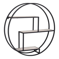 House of Nordic Rotterdam Wandrek rond Zwart/Naturel - Mooier Thuis