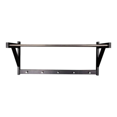 Wandgarderobe Padova mit 5 Haken und Hutablage
