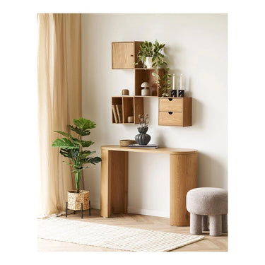 Townsville Wandkast Set van 4 - Naturel/Eikenhout
