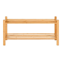 Manaus Schoenenrek naturel van bamboe 70 cm - Mooier Thuis