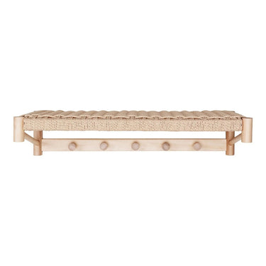Abano Wandgarderobe mit 5 Haken und Hutablage