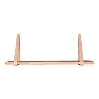 House of Nordic Forno Wandplank Naturel Hout/Leer - Mooier Thuis