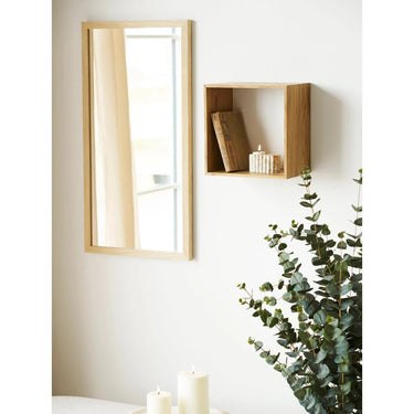 Lattoon Wandplank Naturel Eikenhout