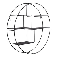 House of Nordic Genk Wandrek Rond Zwart/Staal - Mooier Thuis