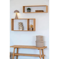 House of Nordic Ember Wandplank Naturel Bamboe