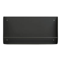 House of Nordic Volterra Wandplank Donkergrijs/metaal - Mooier Thuis