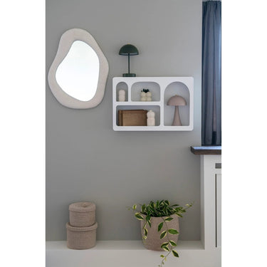 Bryne Wandplank Wit MDF