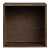 Townsville Wandkubus Eiken Donkerbruin 30x30 cm