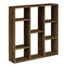 Townsville Vakkenkast Eiken Donkerbruin 70x70 cm wandrek - eikenhout - Mooier Thuis