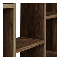 Townsville Vakkenkast Eiken Donkerbruin 70x70 cm