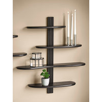 Aliano Wandrek Eiken Zwart Organisch 80x88 cm