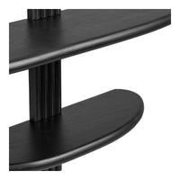 Aliano Wandrek Eiken Zwart Organisch 65x42,5 cm