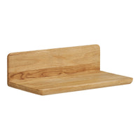 Salina Wandplank Eiken met Opstaande Rand 40 cm