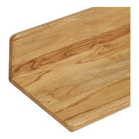 Salina Wandplank Eiken met Opstaande Rand 40 cm