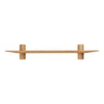 Calcata Wandplank Eiken 110 cm - naturel - Mooier Thuis