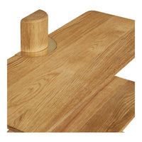 Calcata Wandrek Eiken 3 Planken 55x55,5 cm